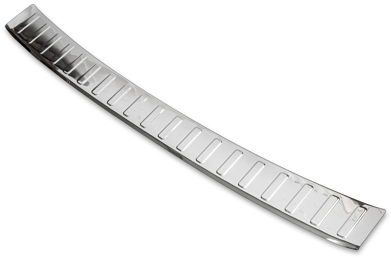 Edelstahl Ladekantenschutz Chrom Stoßstange Schutz Abdeckung mit Abkantung für Mercedes B-Klasse W247 ab 2018-