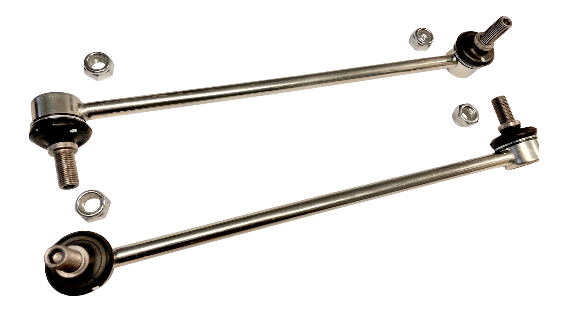 Koppelstangen Set Durchmesser 10mm / Länge 355mm für VW Beetle 5C / Passat 3C B6 / Eos 1F / Golf 5 6 7 / Jetta 1K / Scirocco III / Sharan 7N / Tiguan 5N / Touran 1T
