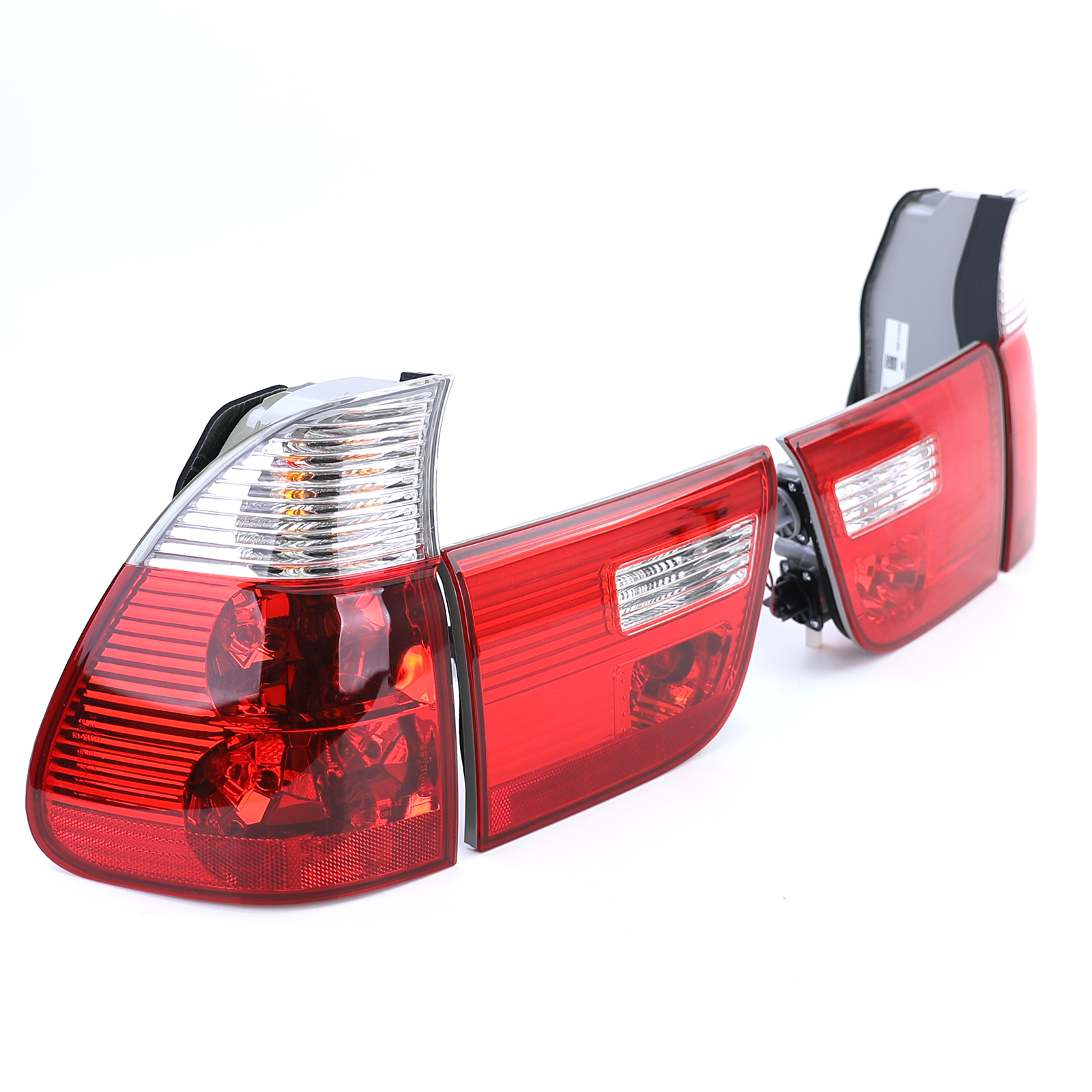 Rückleuchten Heckleuchten Rot Klar für BMW X5 E53 ab 1999-2003