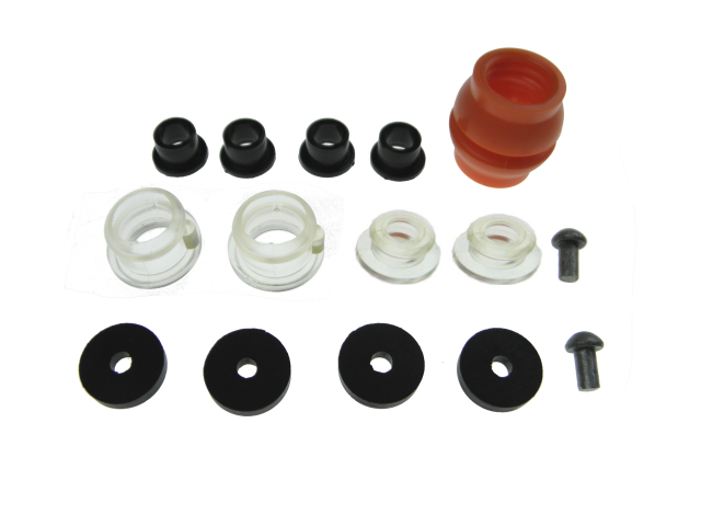 15 Teilig Reparatursatz Schaltgestänge Schaltknauf Gummi Lager 191798211S für VW Golf II 83-92 / Jetta II 84-92 / Seat Toledo I 91-99