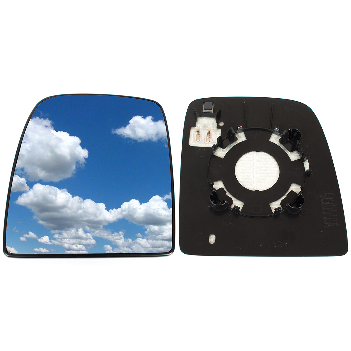 Spiegel Spiegelglas Außenspiegel Glas LINKS Asphärisch für Fiat Scudo 07-16 / Peugeot Expert 07-16 / Citroen Jumpy 07-16