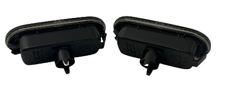 2x Premium Seitenblinker Blinker in Schwarz / Smoke für Seat Leon 1M Ibiza 6K Cordoba Toledo Alhambra Arosa