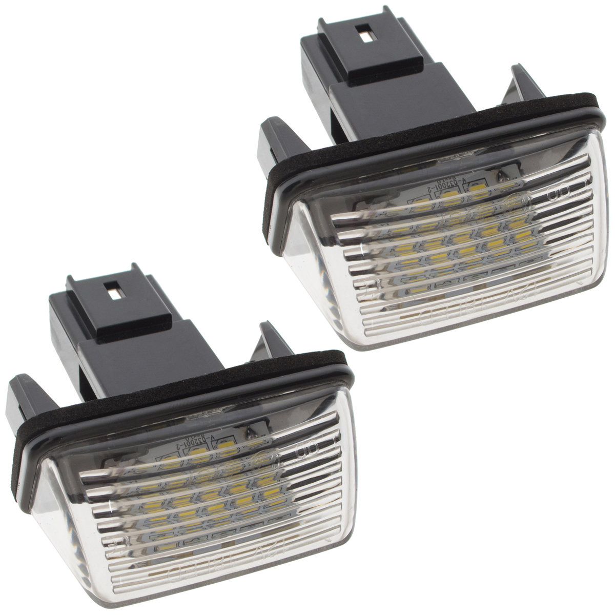 2x LED PREMIUM Kennzeichenbeleuchtung SMD für Peugeot 206 207 306 307 308 406 407 5008