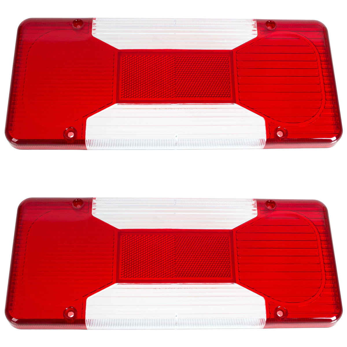 Lichtscheibe Glas Heckleuchte Rückleuchte LINKS + RECHTS für Iveco Daily IV 06-11