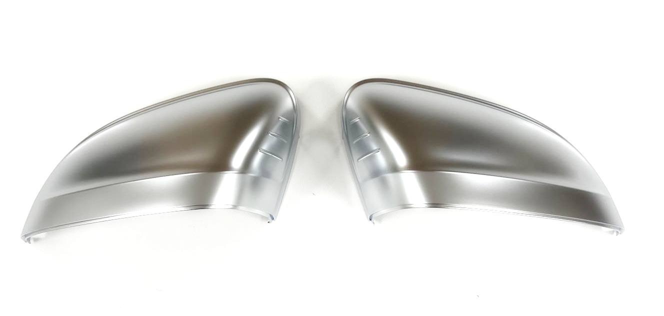 Alu Look Spiegel Gehäuse LINKS + RECHTS für Audi A4 B9 8W ab 2015-2019