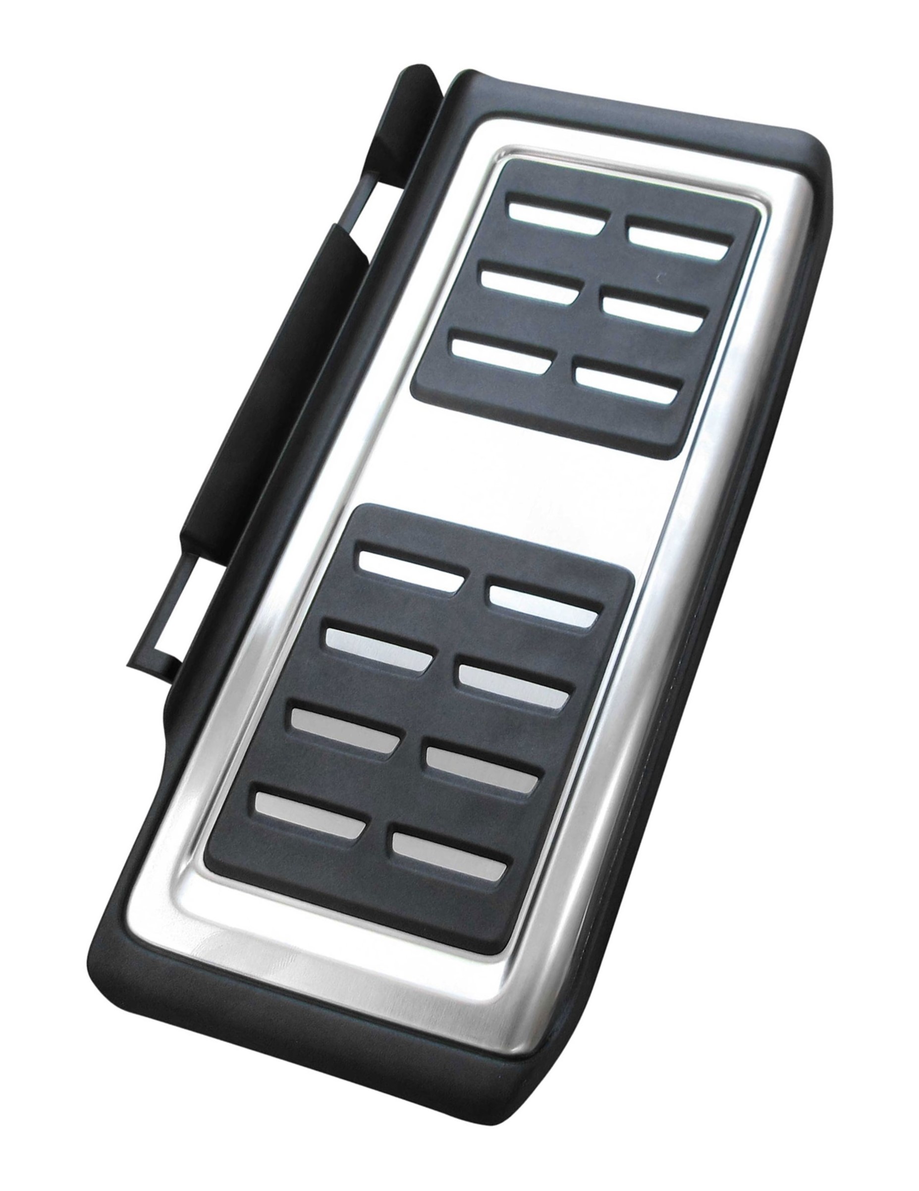 Fußstütze Fußablage in Schwarz / Silber für VW Golf 7 VII Arteon Sportsvan