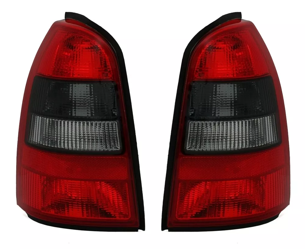 Rückleuchten Heckleuchten Rot / Schwarz LINKS + RECHTS für Opel Vectra B Caravan Kombi 1996-03/2002