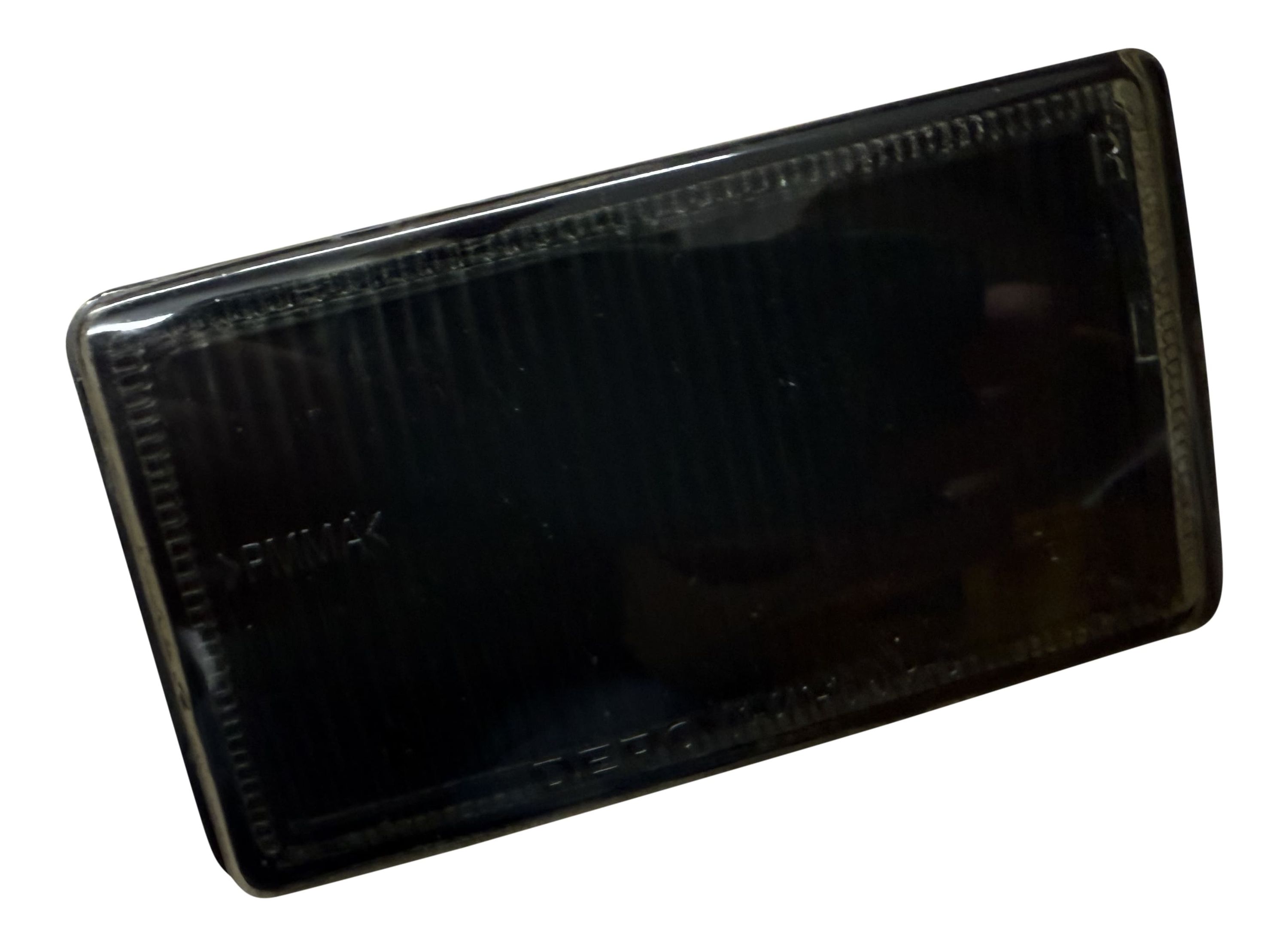 RECHTS Kurze Blende für Frontblinker / Nebelscheinwerfer Schwarz Smoke für VW Golf 3 III / Vento ab 1991-1999