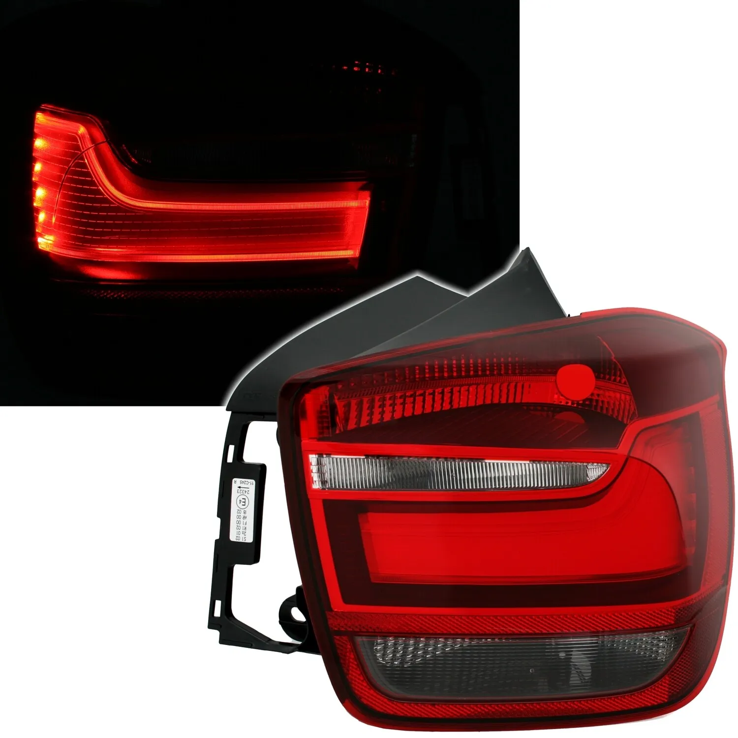 Rückleuchten Heckleuchten Rot / Schwarz für BMW 1er F20 F21 ab 2010-01/2015