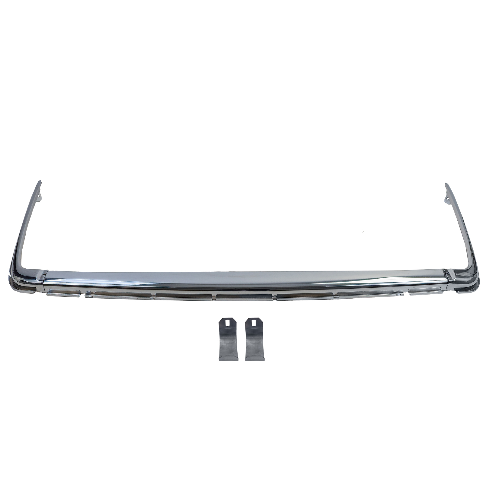 Chrom Heck Stoßstange 2,3mm EU Ausführung 5-teilig für Mercedes SL R107 C107 ab 1971-1989