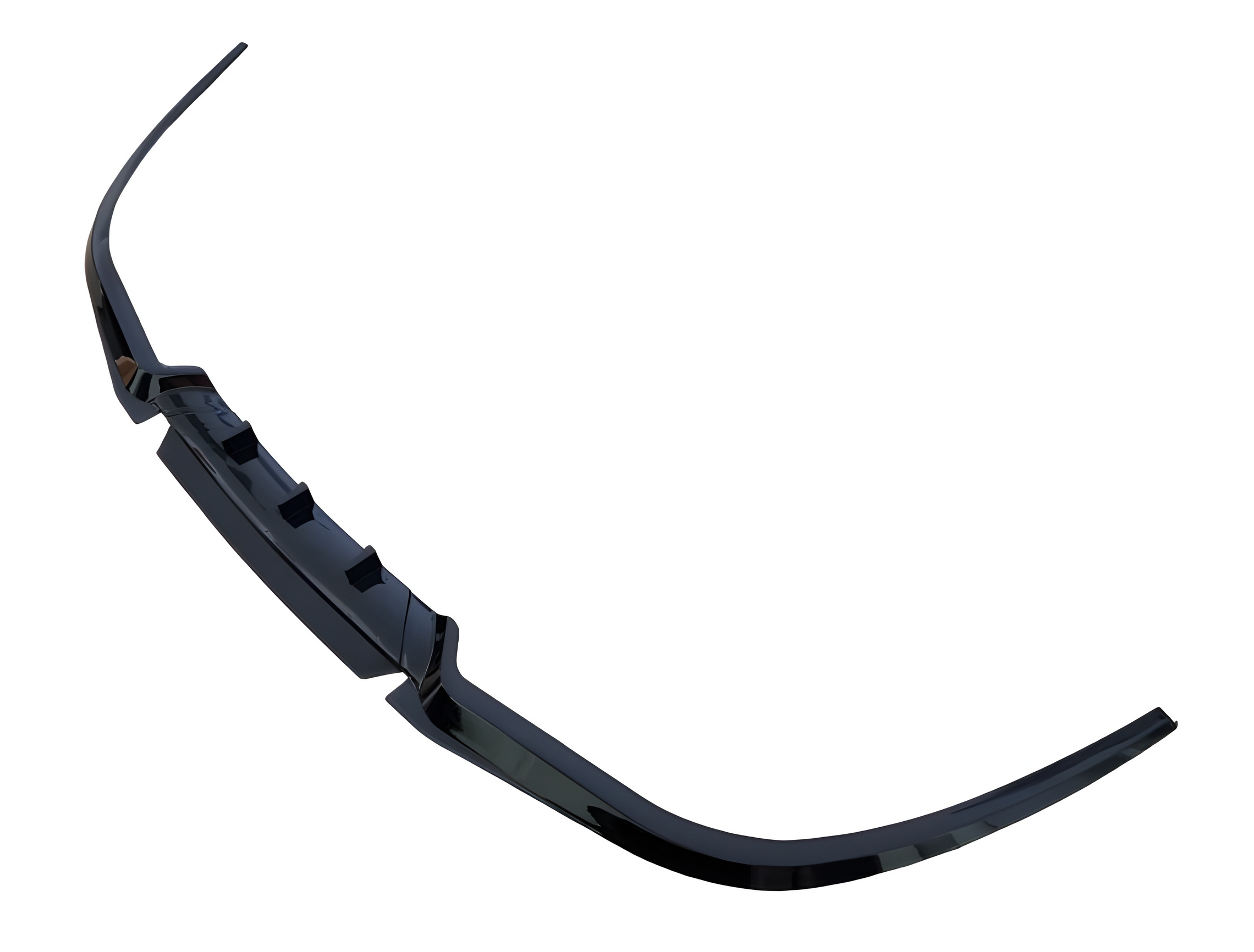Frontspoiler Spoiler Lippe Stoßstange in Schwarz Glanz für Seat Altea / Toledo 5P ab 2004-