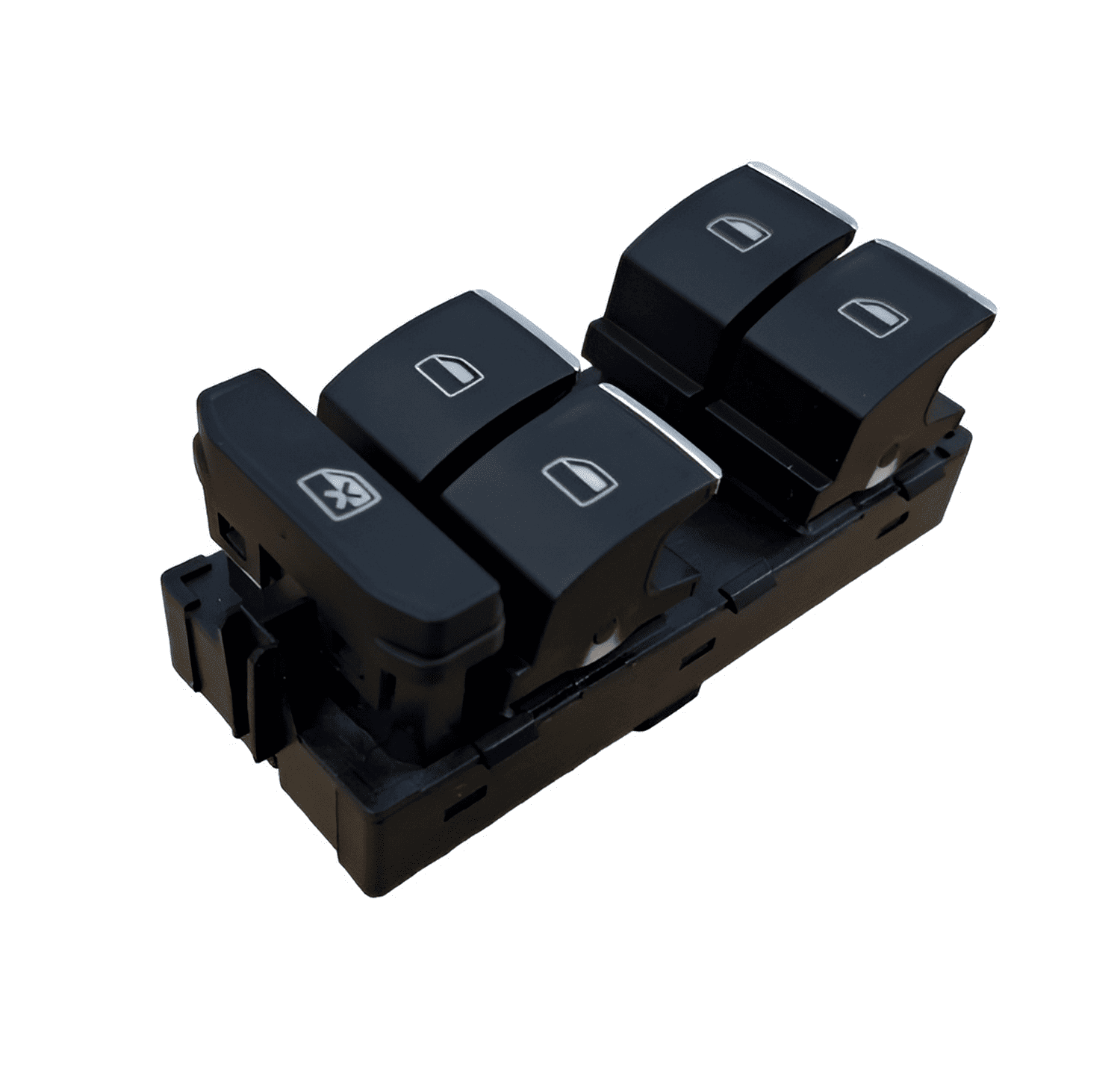 Chrom Fensterheber Schalter Taste 5G0959857A Vorne Links für VW Golf 7 VII / Passat B8 / Tiguan AD1