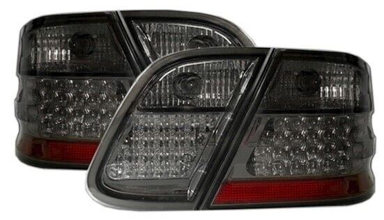 LED Rückleuchten Heckleuchten Schwarz für Mercedes CLK C208 A208 Coupe Cabrio ab 1997-2002