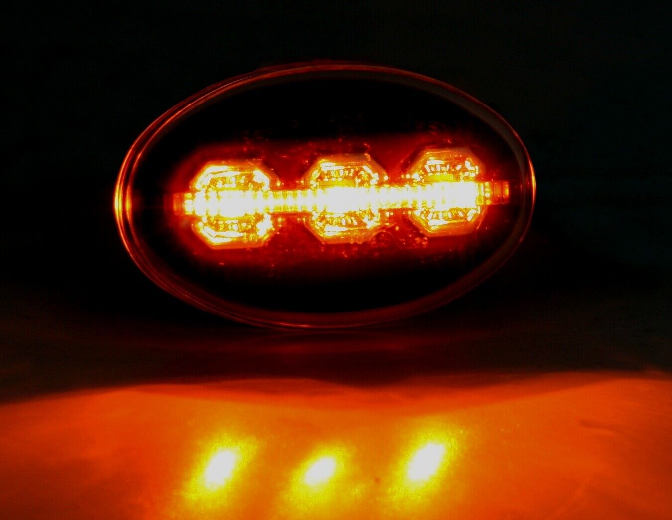 2x LED Seitenblinker Blinker Set Chrom für Ford Fiesta Mondeo Explorer KA Mazda 121