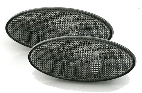 2x Seitenblinker Blinker Set Schwarz für Opel Vectra B