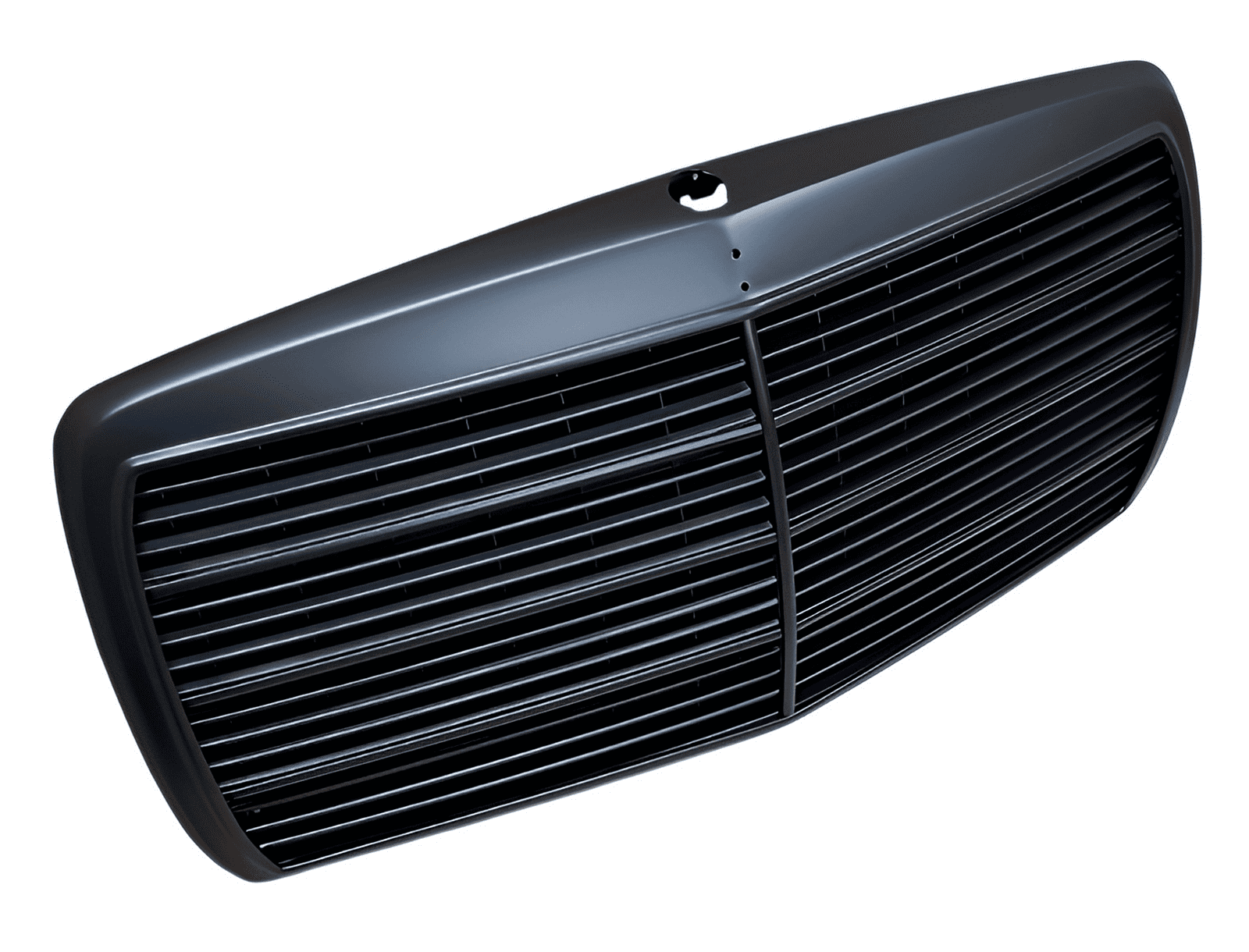 Kühlergrill Grill Schwarz Matt für Mercedes W124 / S124 / C124 / A124 ab 1986-1993 Vor-Facelift