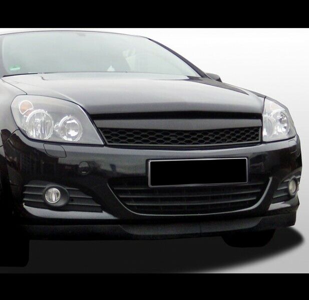 Kühlergrill Sportgrill Grill Schwarz ohne Emblem für Opel Astra H 3-Türer GTC / Twin Top / VXR ab 2005-