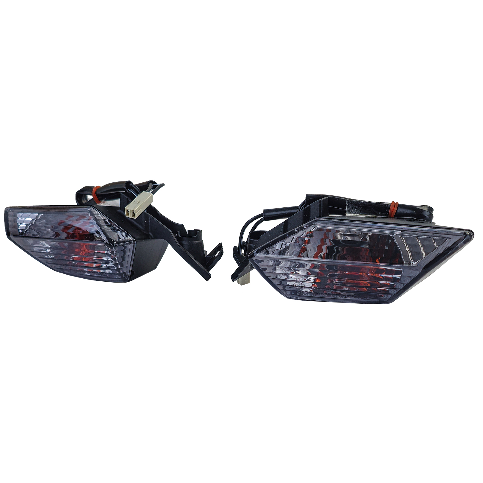 Motorrad Frontblinker Blinker Set Smoke für Kawasaki ZX-10R ab 2008-2010