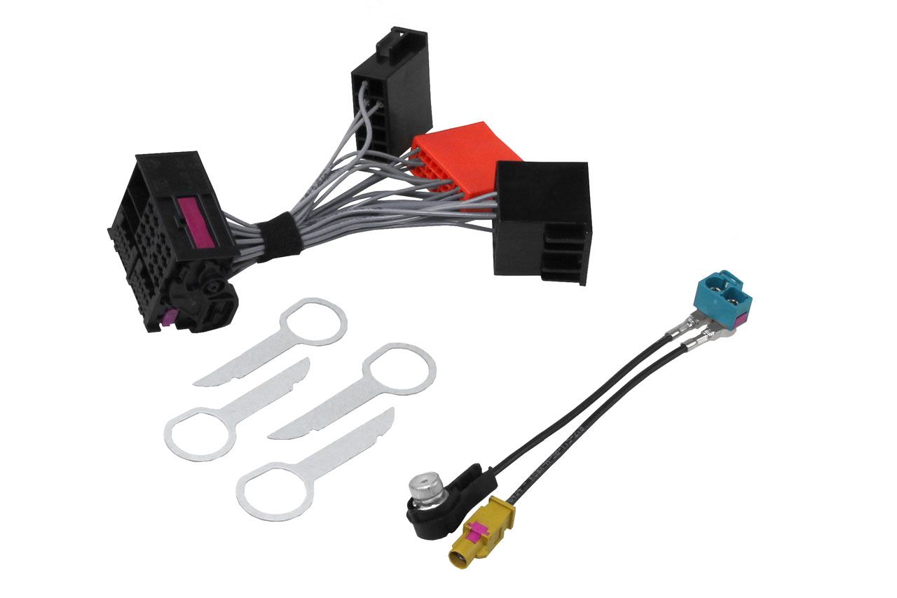 Original Kufatec Kabel Erweiterung Adapter RNS-E für Audi A3 8L 8P A4 B5 B6 B7 8E 8D A6 4B C5