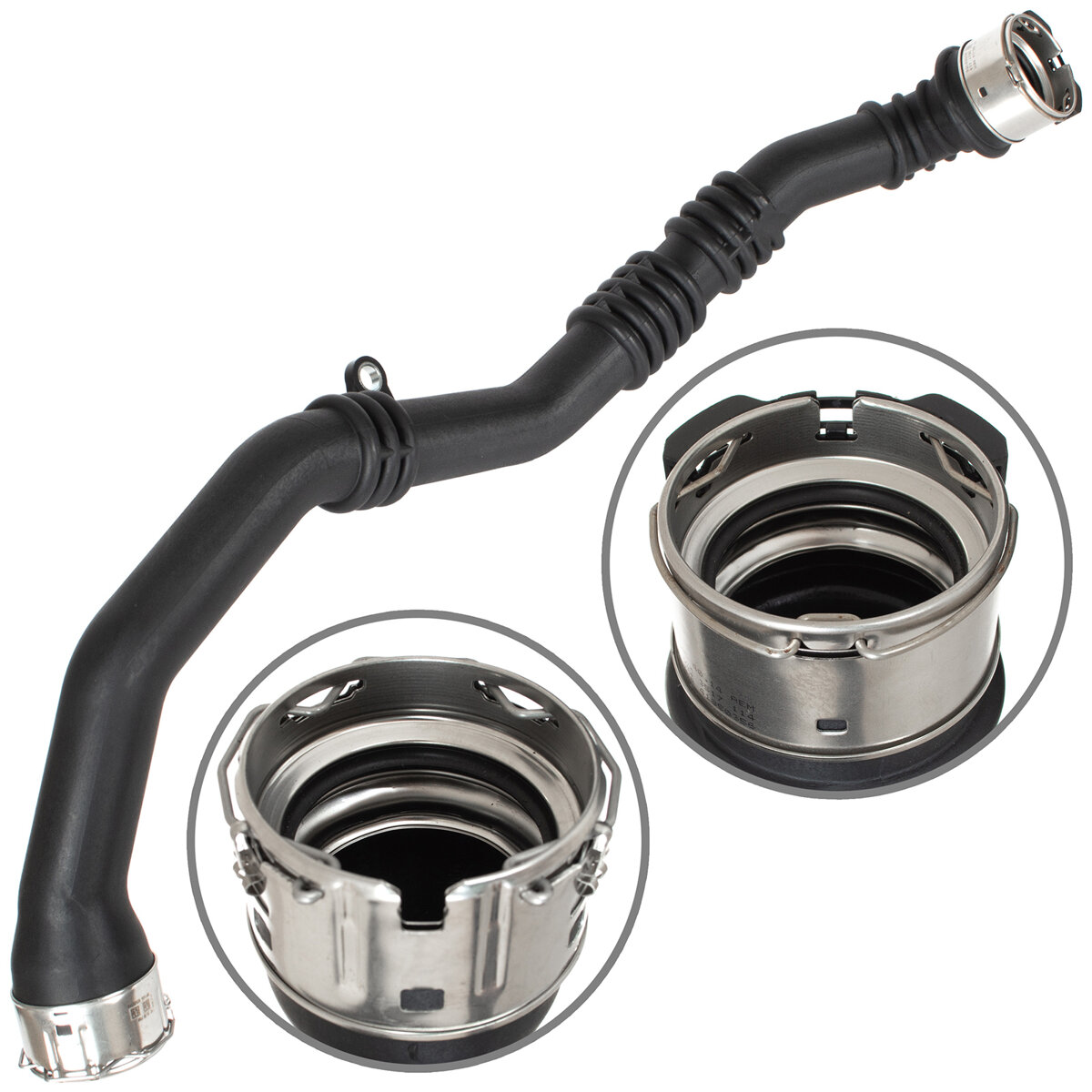 Ladeluftschlauch Turboschlauch Turbo Luft Rohr Ansaugrohr 14460-9116R 144609116R für Renault Captur / Clio IV