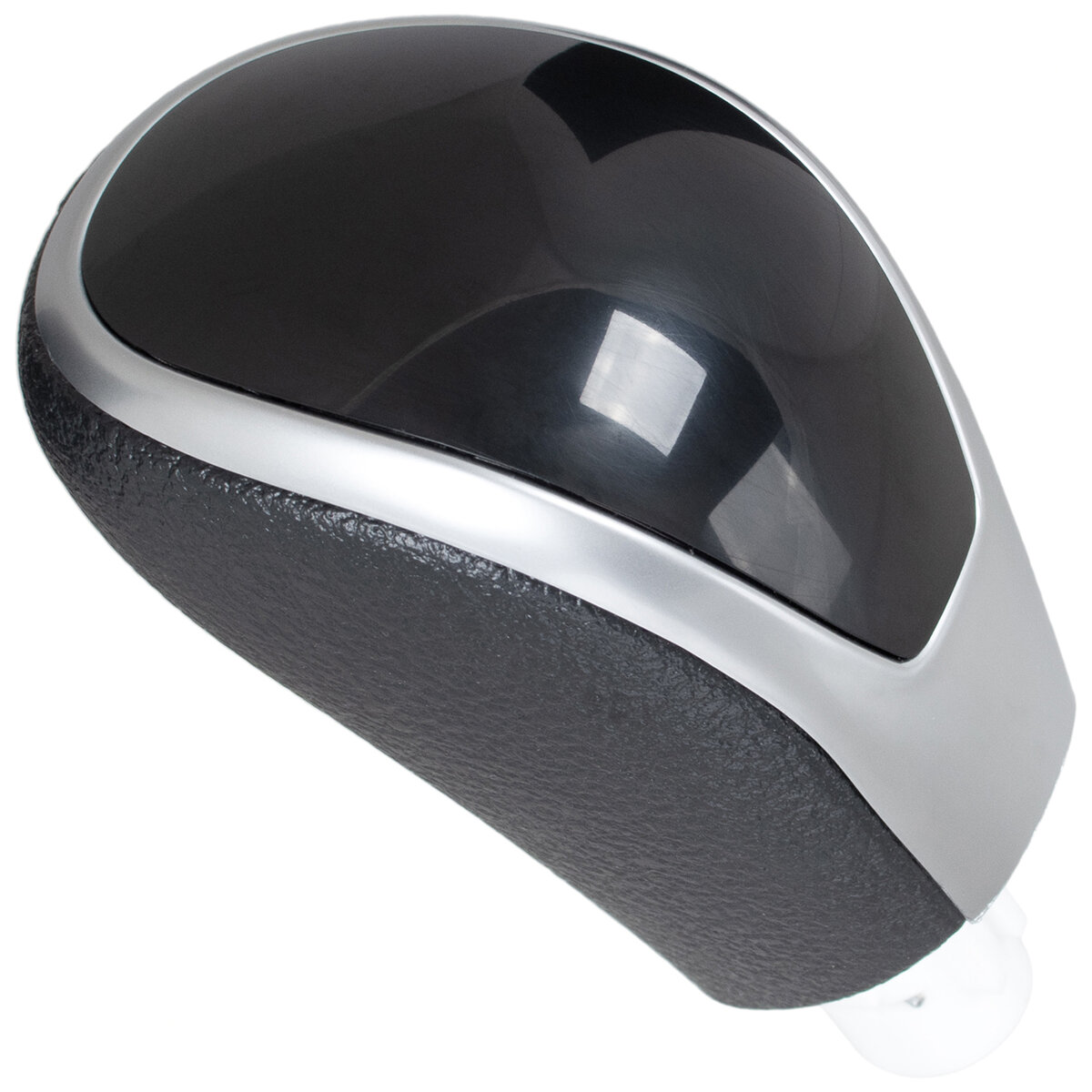 Schaltknauf Knauf Schwarz Silber Automatik für Nissan Qashqai II 17-21