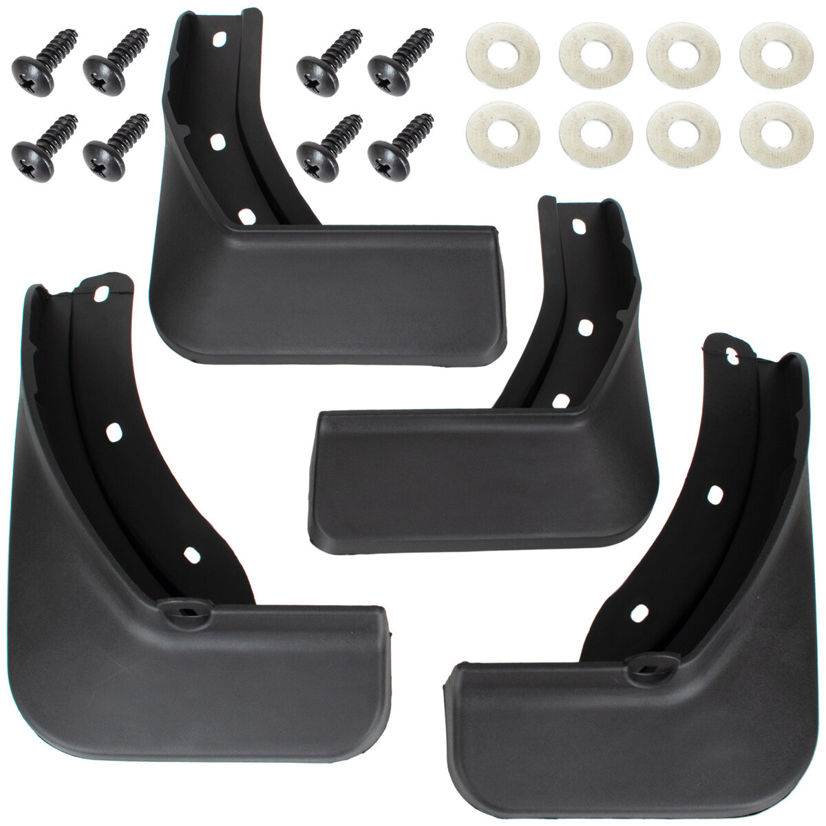 Schmutzfänger Spritzschutz Spritzlappen Set VORNE + HINTEN für VW Passat B8 2014-