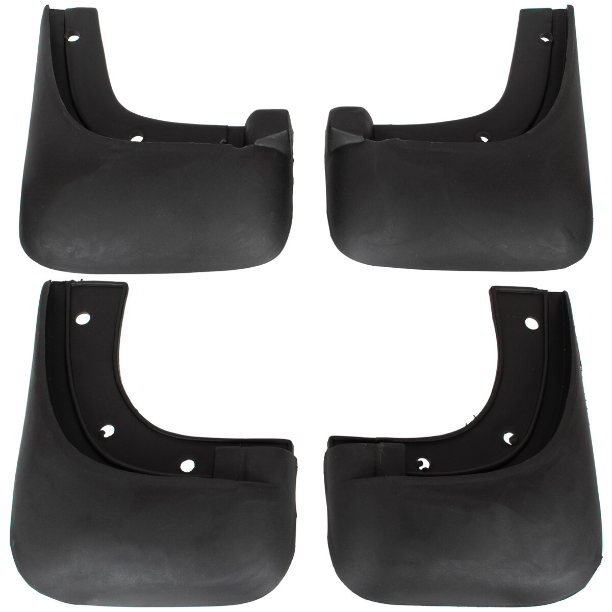 Schmutzfänger Spritzschutz Spritzlappen Set VORNE + HINTEN für Audi A6 4B C5 1997-2004