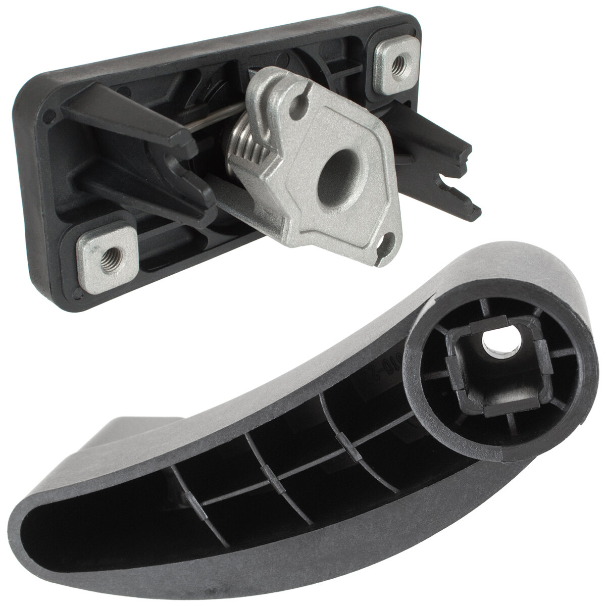 Türschloß Heckschloß Schloss Hecktür HINTEN LINKS + Türgriff Hebel 1356490080 735471000 für Fiat Ducato III / Citroen Jumper / Peugeot Boxer 2006-