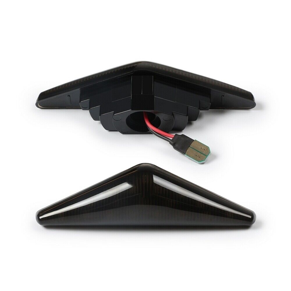 2x LED Seitenblinker Blinker Schwarz Smoke SET für Ford Focus 1 98-04 / Mondeo 3 00-07