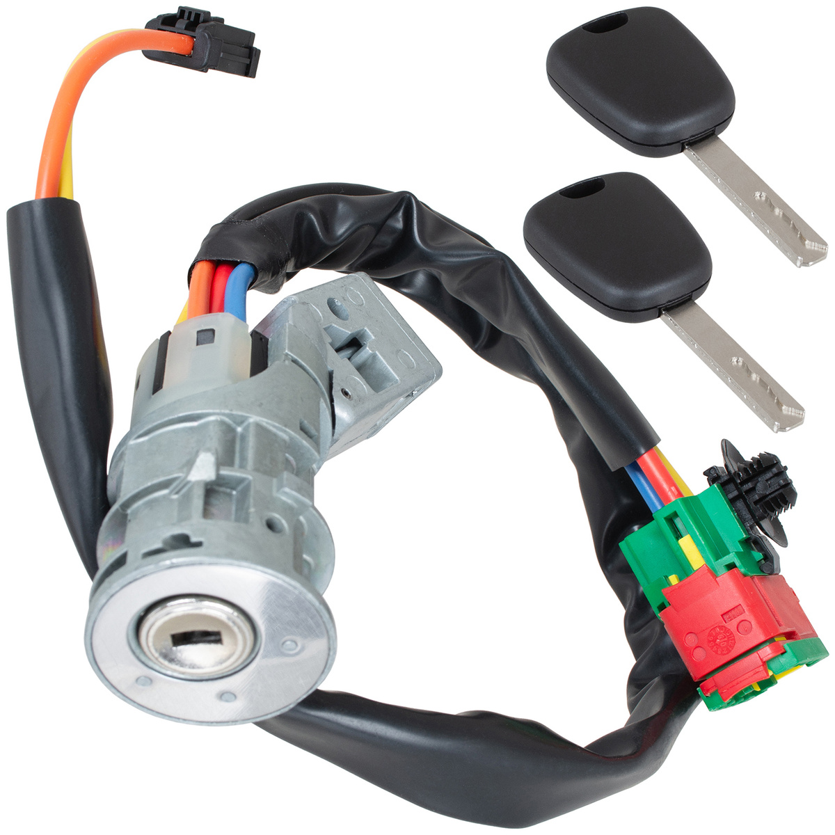 Zündschloss Zündung Schloss + 2x Schlüssel 4162AG 4162AH für Citroen C2 02-10 / C3 02-05