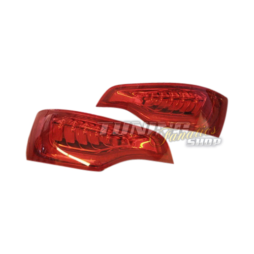 Original OEM FACELIFT LED Rückleuchten Heckleuchten SET passend für Audi Q7 4L