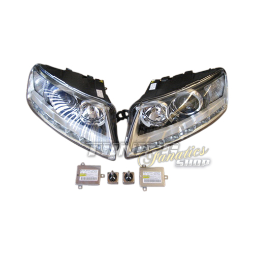 Original Facelift LED TFL Bi-Xenon Scheinwerfer SET für Audi A6 S6 4F + Avant