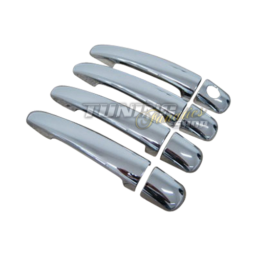EDLES Chrom Türgriff Außentürgriffe SET für Peugeot 207 308 407 Citroen C4