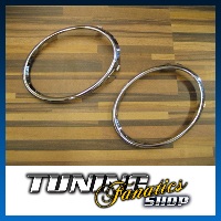 Original Audi A5 S5 8T Chrom Nebelscheinwerfer NSW Blenden Rahmen Gitter