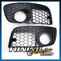 PREMIUM Gitter Stoßstange Nebelscheinwerfer OFFEN L + R für VW Golf 5 V GTI