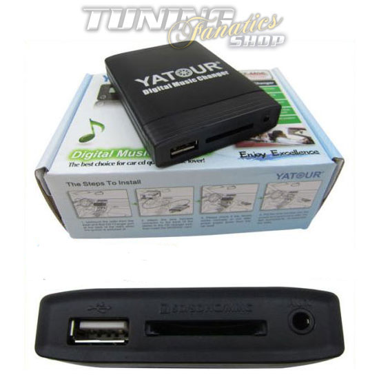 USB SD MP3 AUX In Interface CD Wechsler Adapter für Mazda Original Radio 2008-
