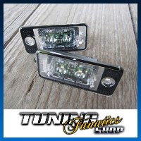 Original Audi SMD LED Kennzeichenbeleuchtung Kennzeichen Leuchten 8P Birnen SET