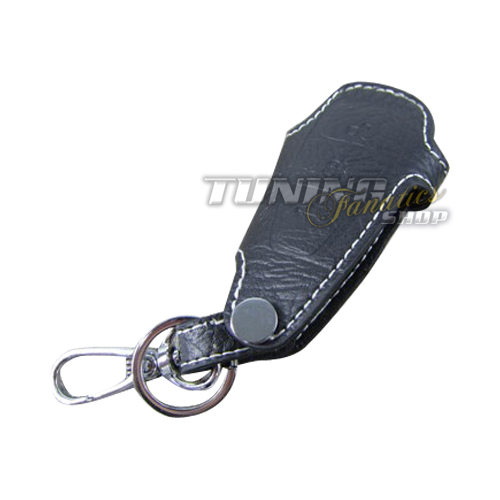 Schlüsseltasche Schlüsseletui Schlüssel Etui Hülle LEDER Weiss #2 für Ford