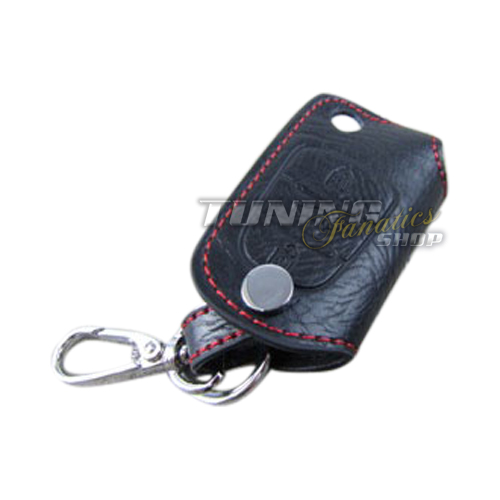 Schlüsseltasche Schlüsseletui Schlüssel Etui LEDER Rot #1 für KIA Hyundai