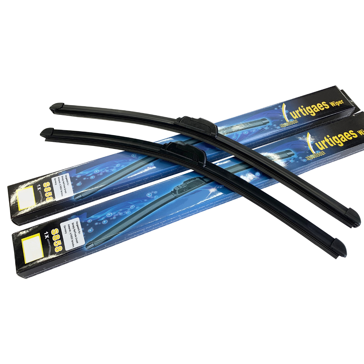 2x SOFT / FLAT Scheibenwischer 550/475mm für Alfa Romeo 145 146 ab 1994-2001