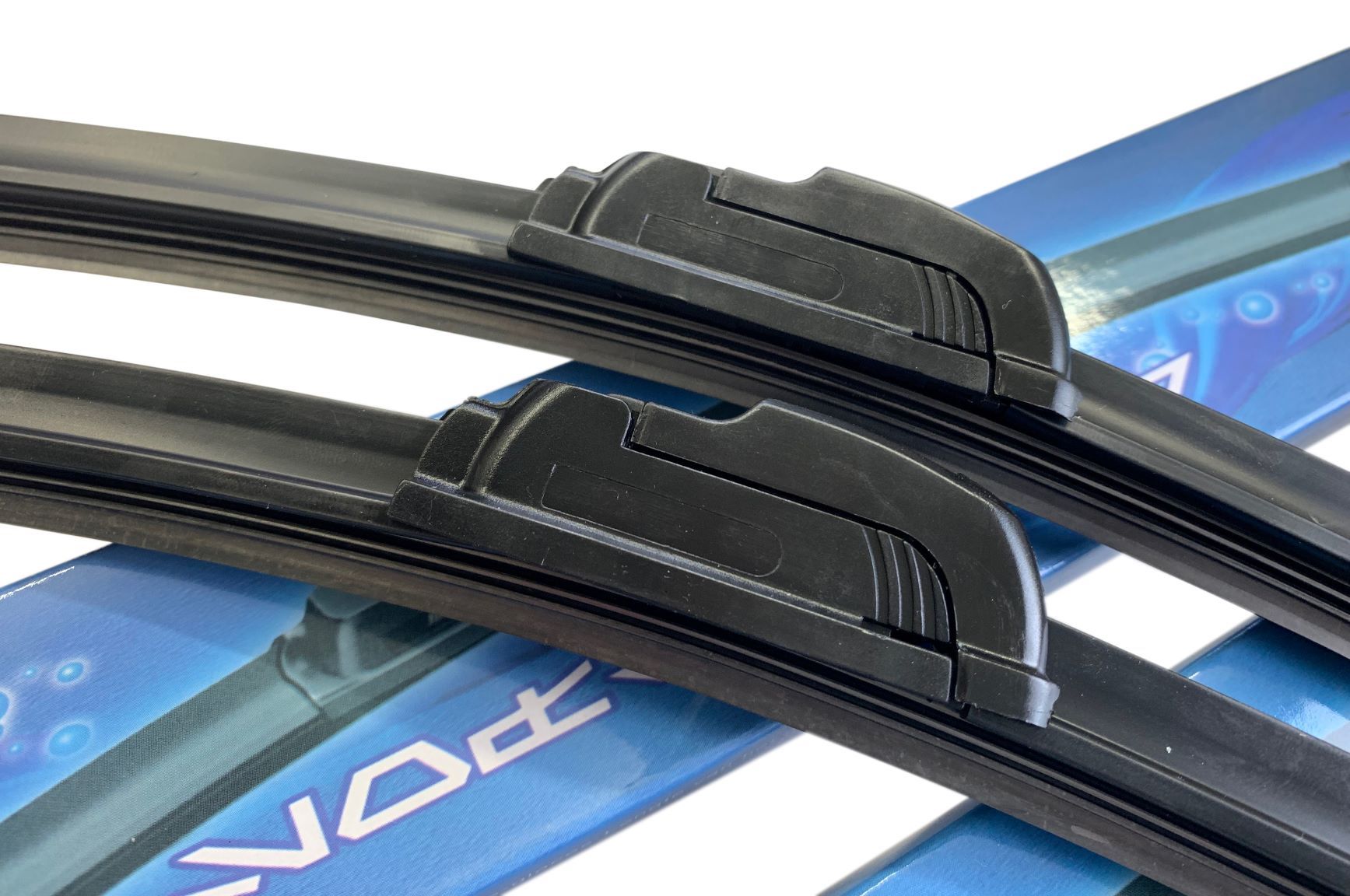 2x SOFT FLAT Scheibenwischer Flachbalkenwischer 500/500m für Lancia Y 10 Y10