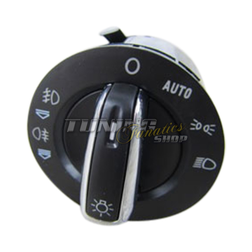 Chrom Lichtschalter Nebelscheinwerfer NSW für Audi A6 S6 4F C6 + Avant / Q7 4L