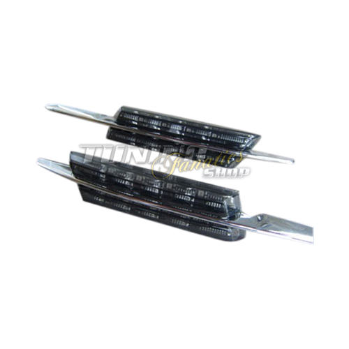 LED Seitenblinker Blinker SCHWARZ E4 FREI für BMW 5er BMW E39 Limo Touring