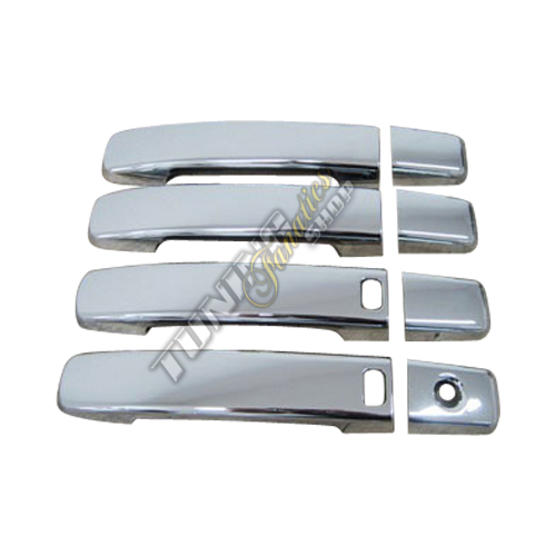 EDLES Chrom Türgriff Türgriffe SET für Ihren Qashqai / Qashqai +2 mit I-KEY