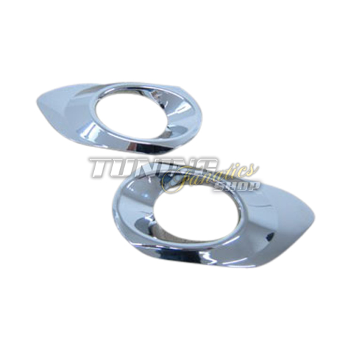 Chrom Nebelscheinwerfer Umrandung Rahmen Blenden für VW Jetta 6 VI MK6 ab 2010-