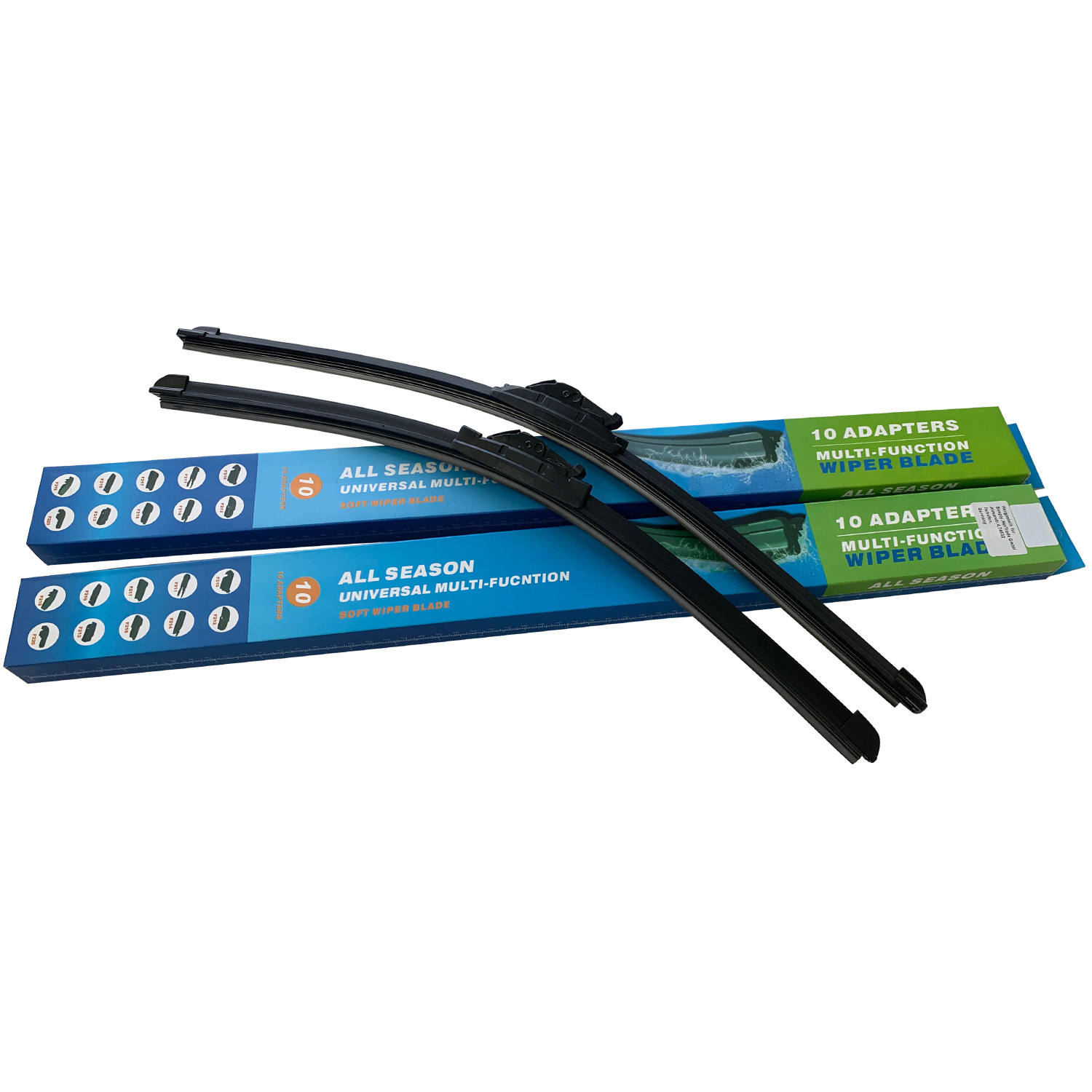 2x SCHEIBENWISCHER FLAT VORNE 600/400mm für Peugeot 301 - BJ ab 2012-
