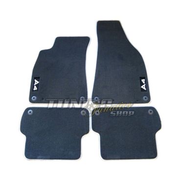 Fußmatten Für Audi A4 S4 RS4 (B9) Premium Velours Produktbild-Vorschau 5