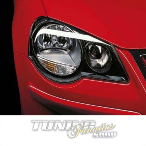 Original Hella für VW Polo 9N / 9N3 Scheinwerfer Schwarz GT / GTI CUP Edition