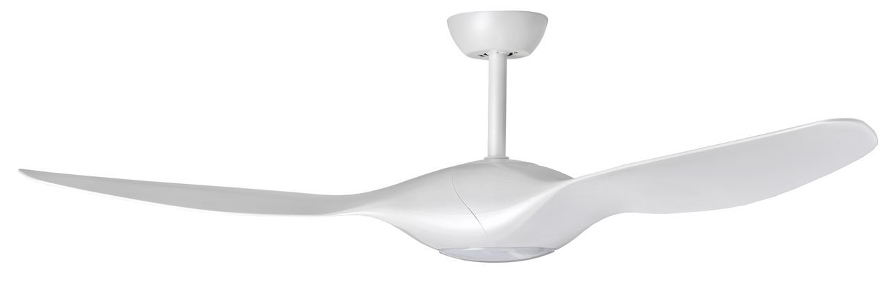 Energy Saving Ceiling Fan Aero Pearl White With Led Ceiling Fans