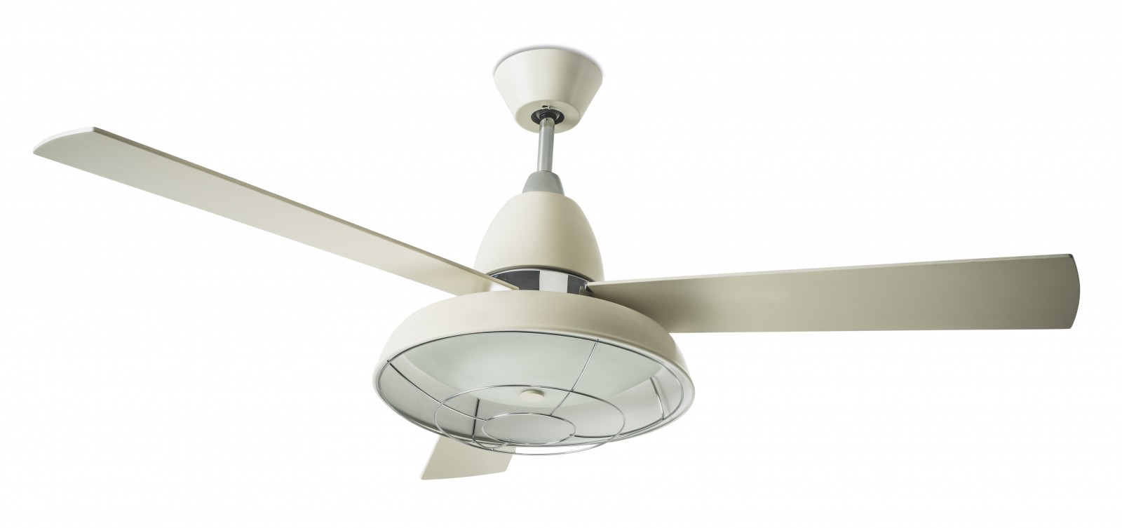 Ceiling Fan Vintage Off White With Light 132cm 52 Fans Ceiling Fan Vintage Off White With Light 132cm 52